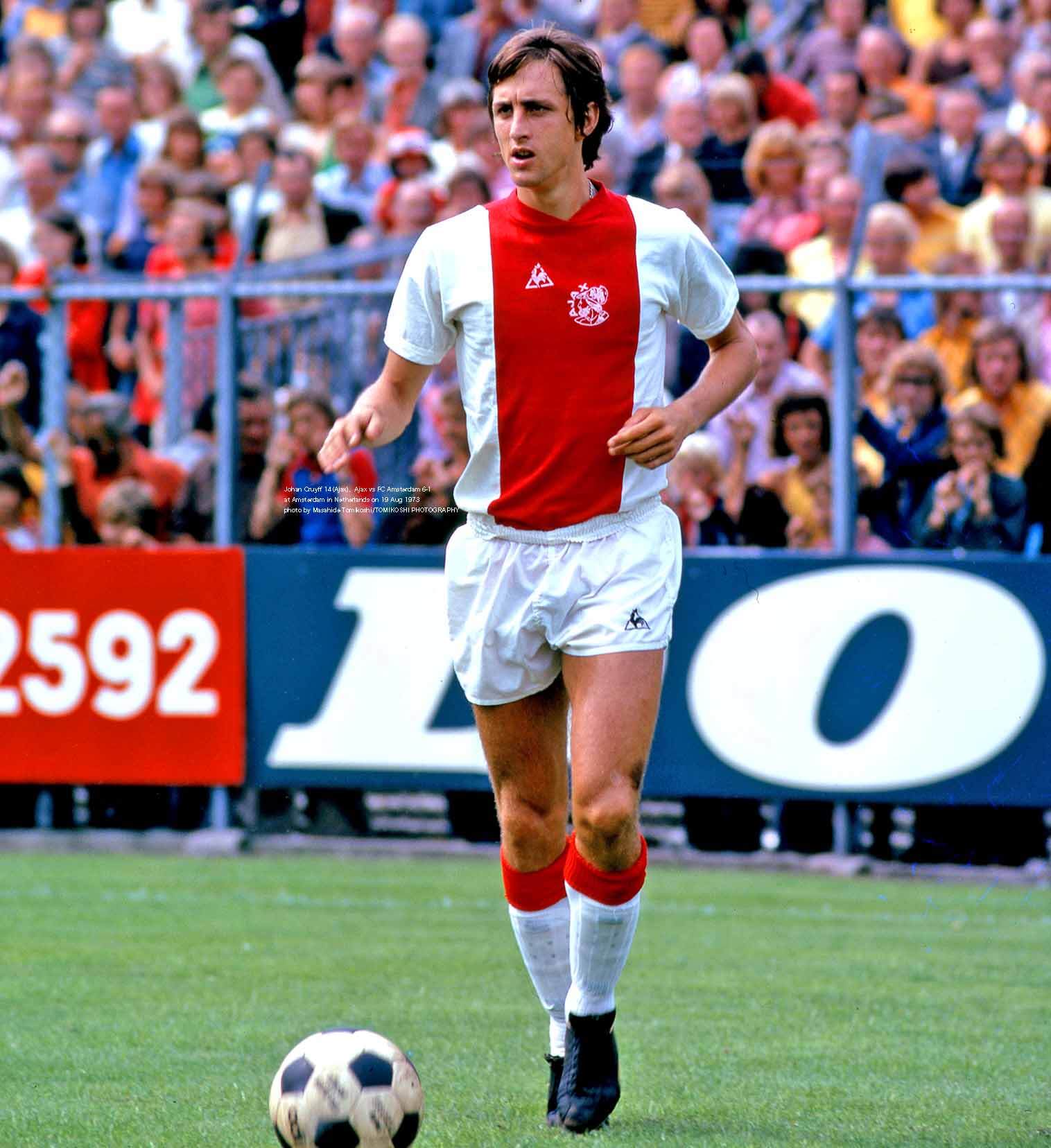 Cruyff jugador de Ajax