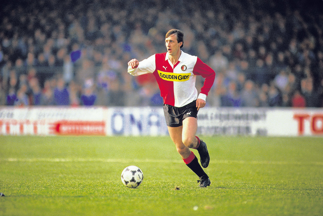 Cruyff jugador de Feyenoord