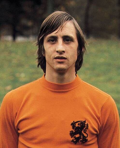 Cruyff jugador de Holanda