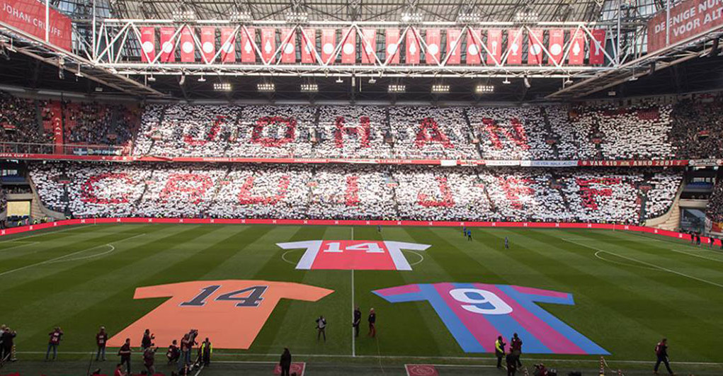 Homenaje a la trayectoria en el Johan Cruyff Arena